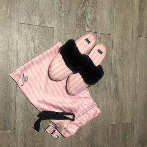 Brand new Victoria secret slippers size L